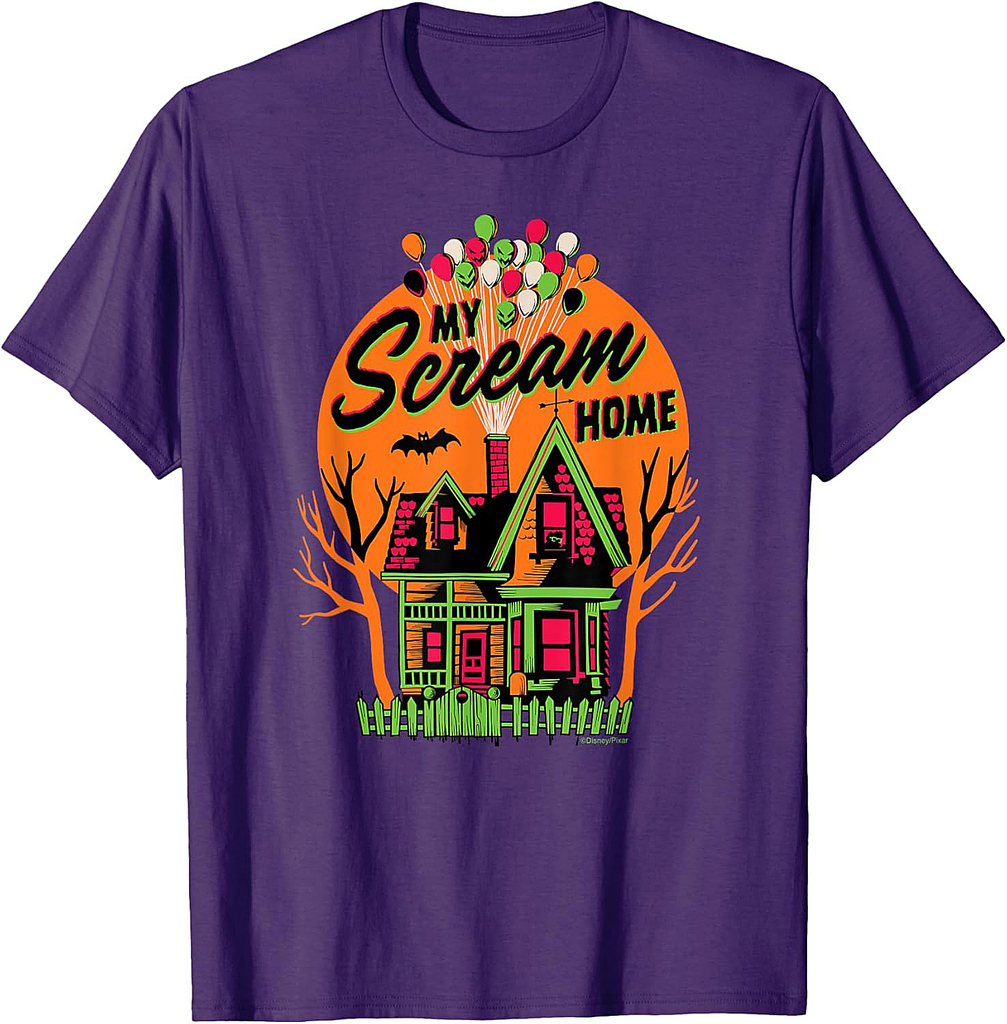 Disney and Pixar’s Up My SCREAM Home Halloween T-Shirt