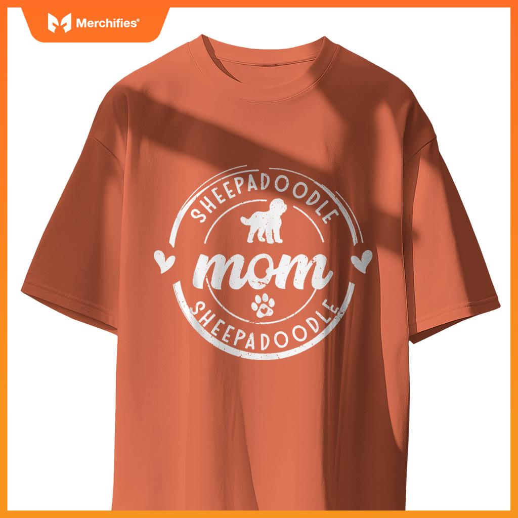 Dog Owner Sheepadoodle Mom T-Shirt