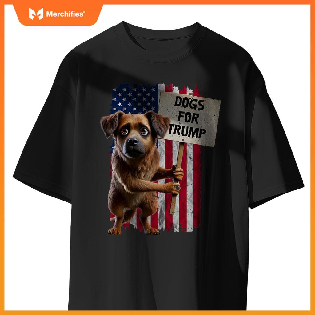 Dogs For Trump Pet Springfield They Eating Dogs And Cats T-Shirt