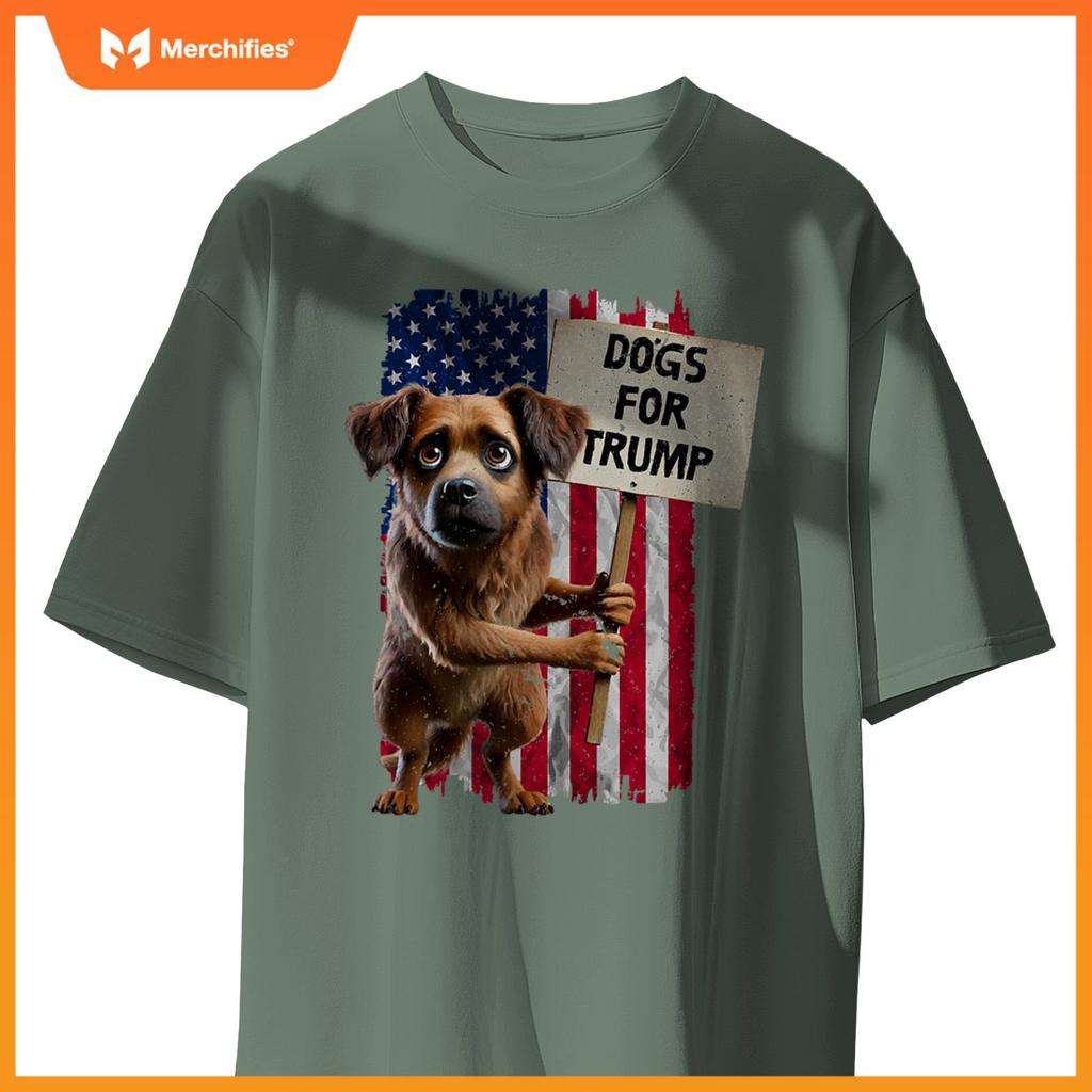 Dogs For Trump Pet Springfield They Eating Dogs And Cats T-Shirt