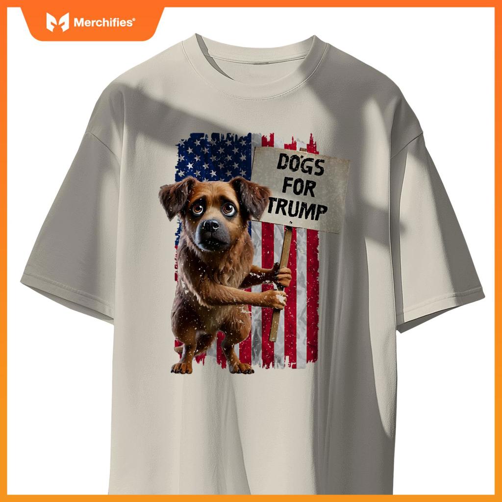 Dogs For Trump Pet Springfield They Eating Dogs And Cats T-Shirt