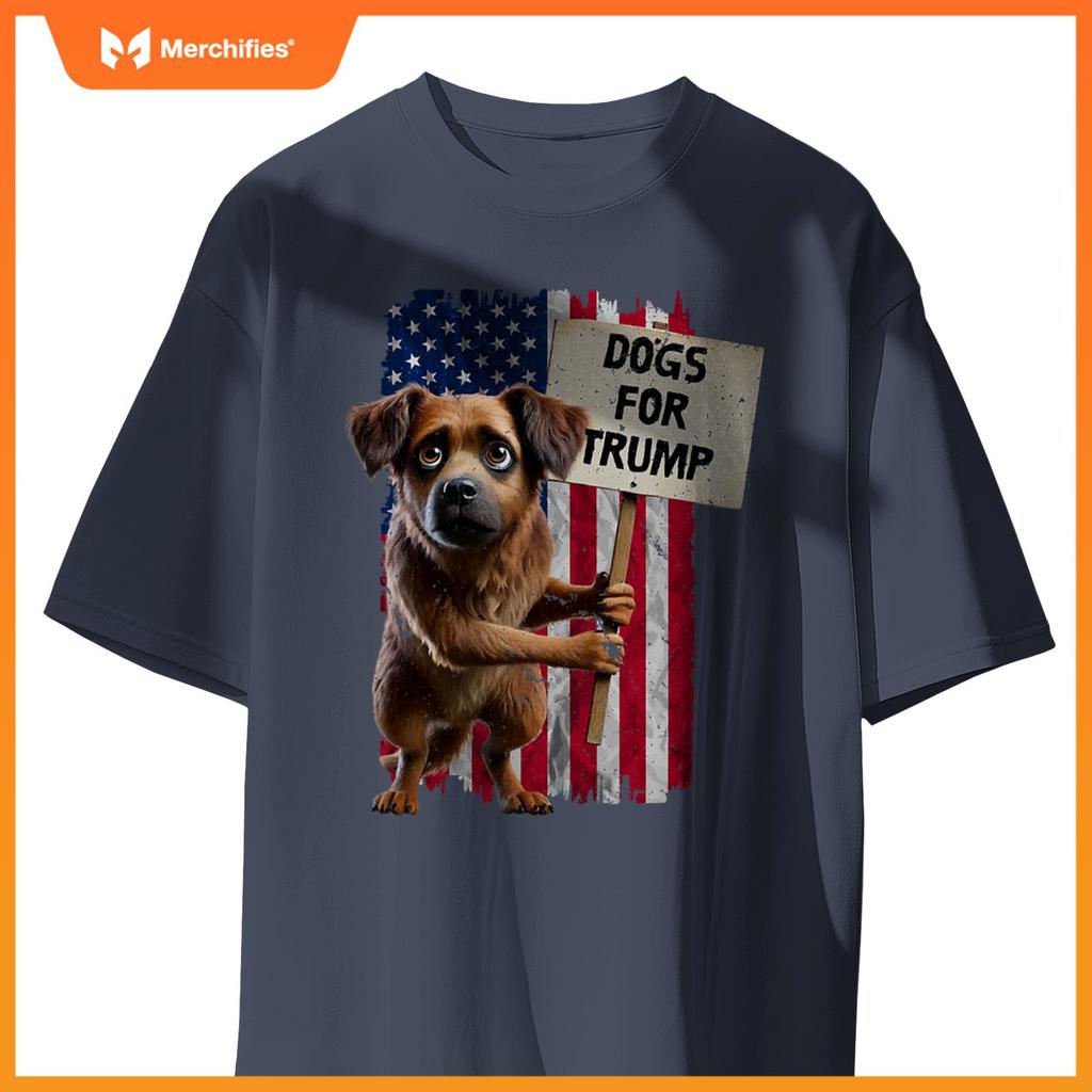 Dogs For Trump Pet Springfield They Eating Dogs And Cats T-Shirt