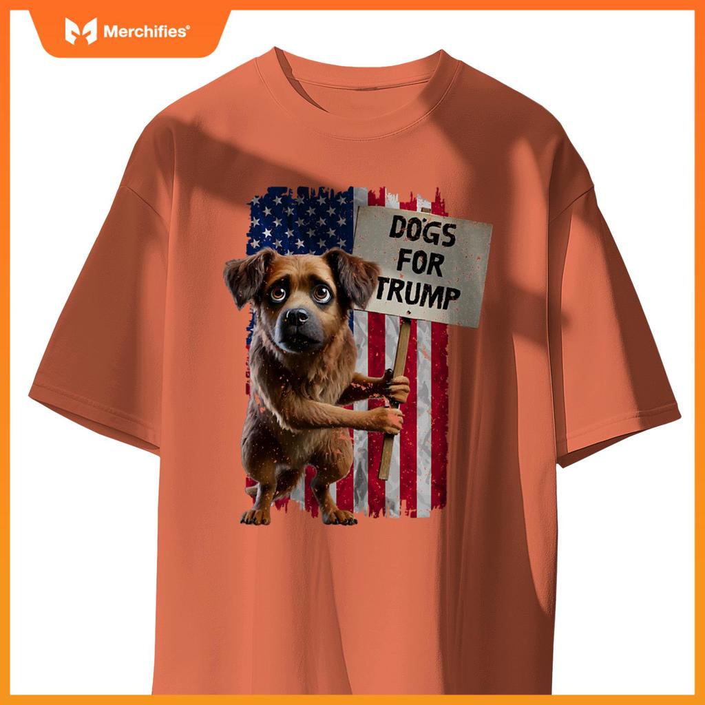 Dogs For Trump Pet Springfield They Eating Dogs And Cats T-Shirt