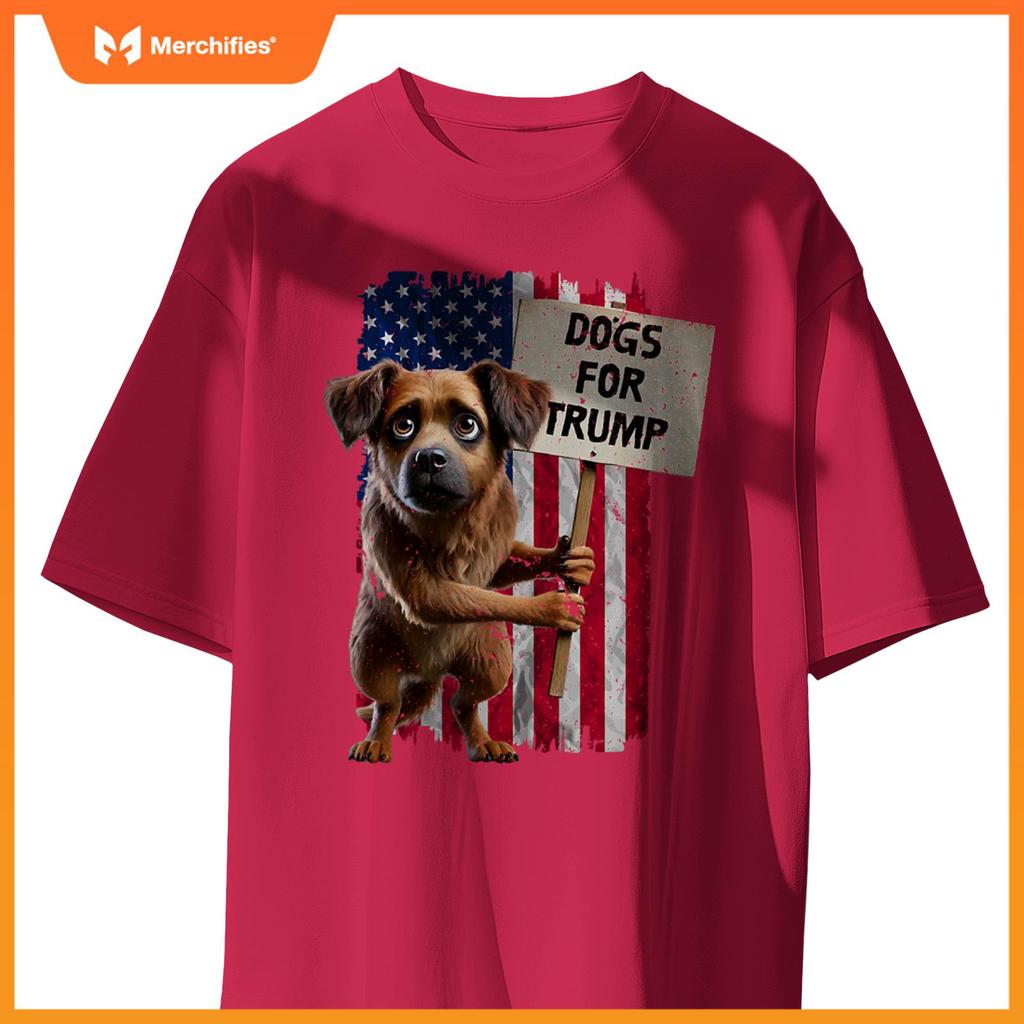 Dogs For Trump Pet Springfield They Eating Dogs And Cats T-Shirt