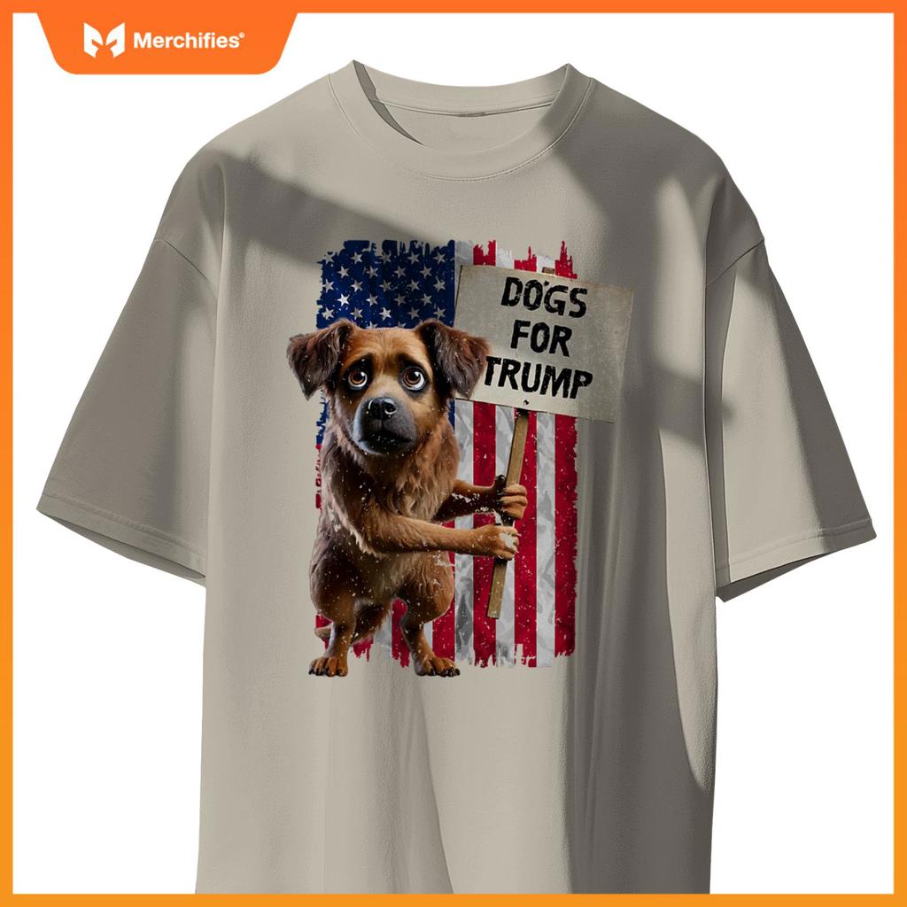 Dogs For Trump Pet Springfield They Eating Dogs And Cats T-Shirt