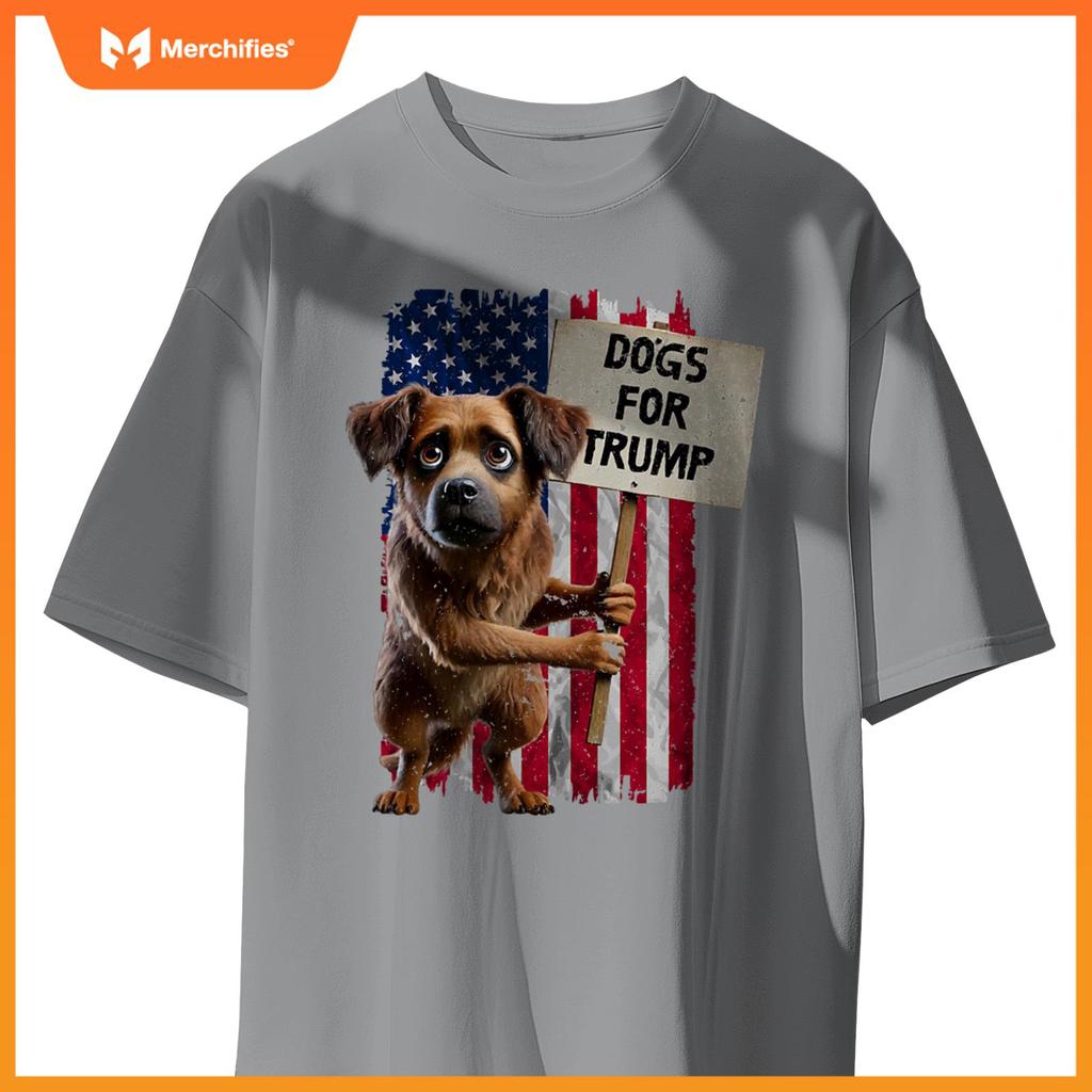 Dogs For Trump Pet Springfield They Eating Dogs And Cats T-Shirt