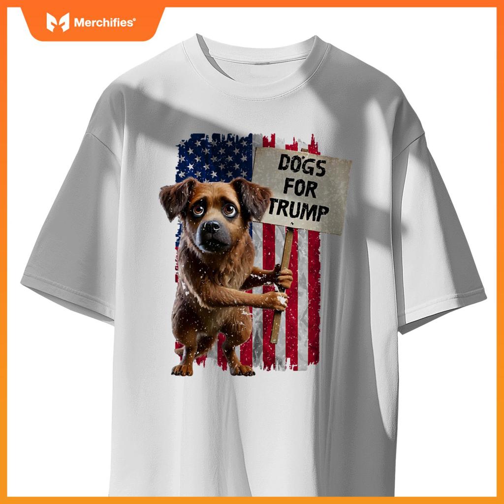 Dogs For Trump Pet Springfield They Eating Dogs And Cats T-Shirt