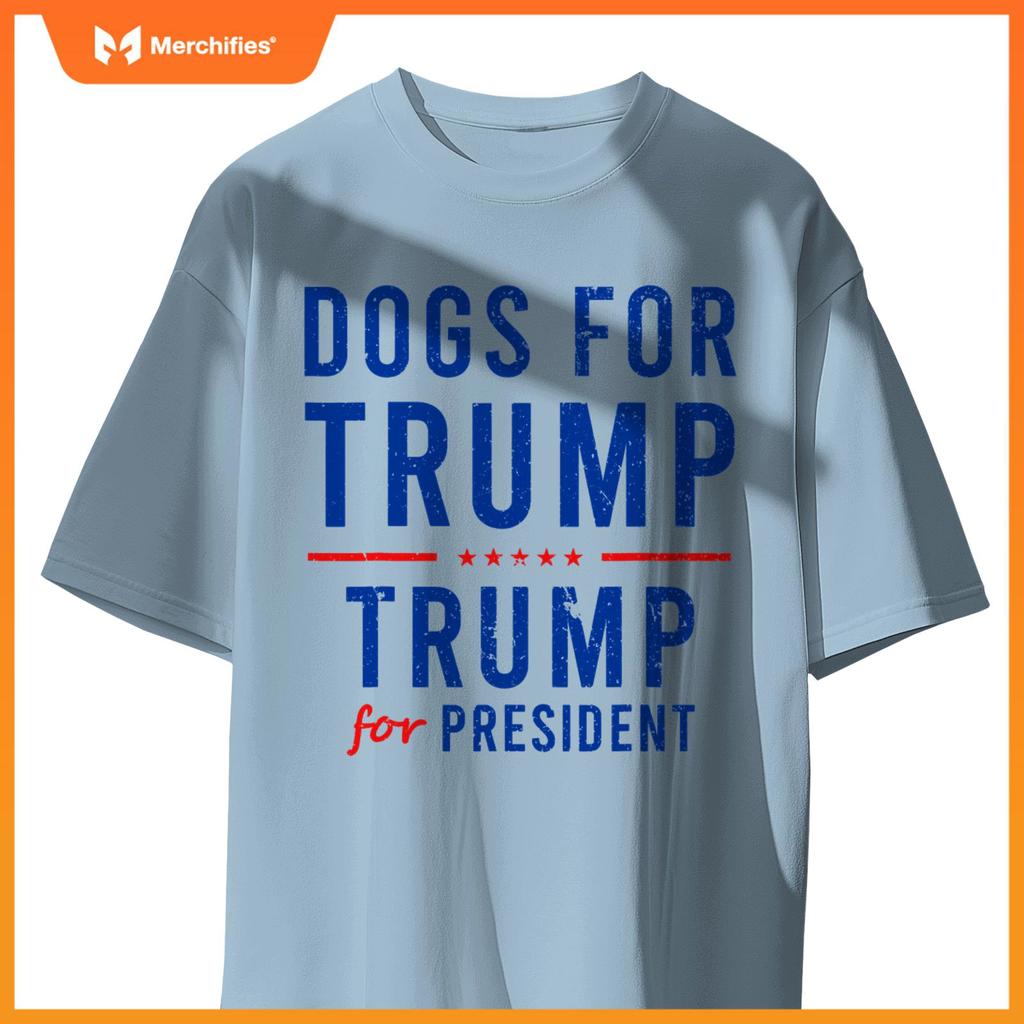 Dogs For Trump USA Election Presidential Debate T-Shirt