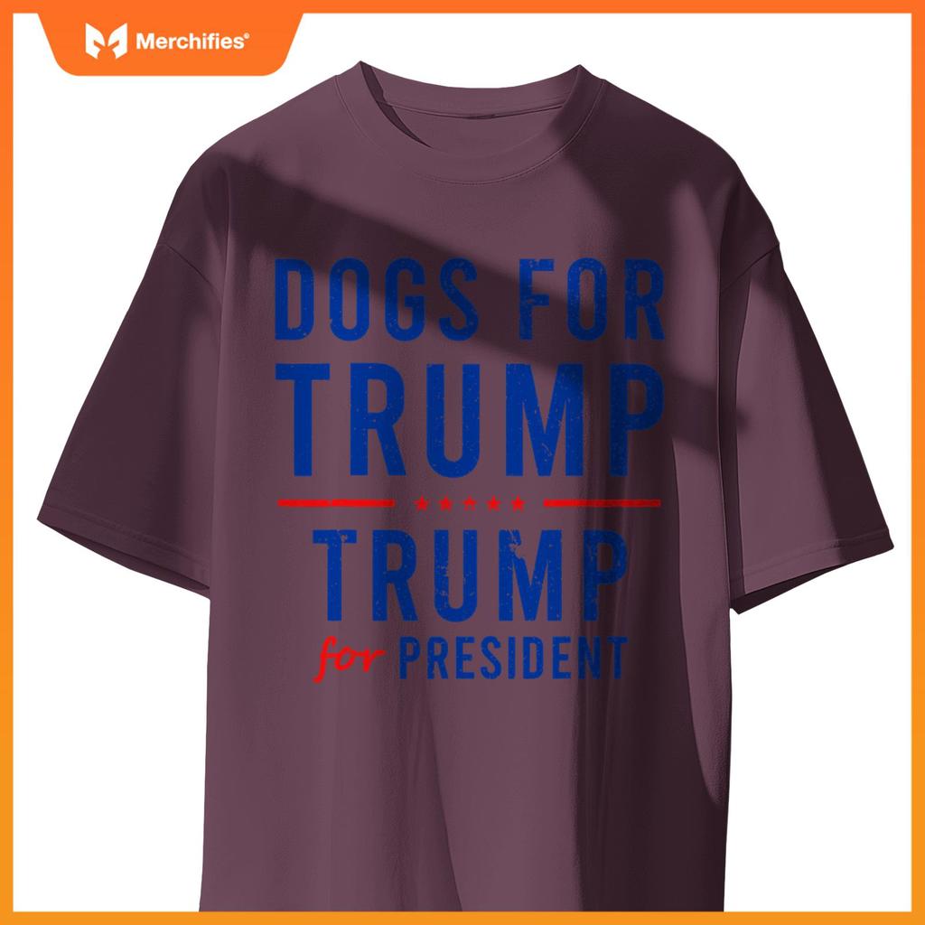 Dogs For Trump USA Election Presidential Debate T-Shirt