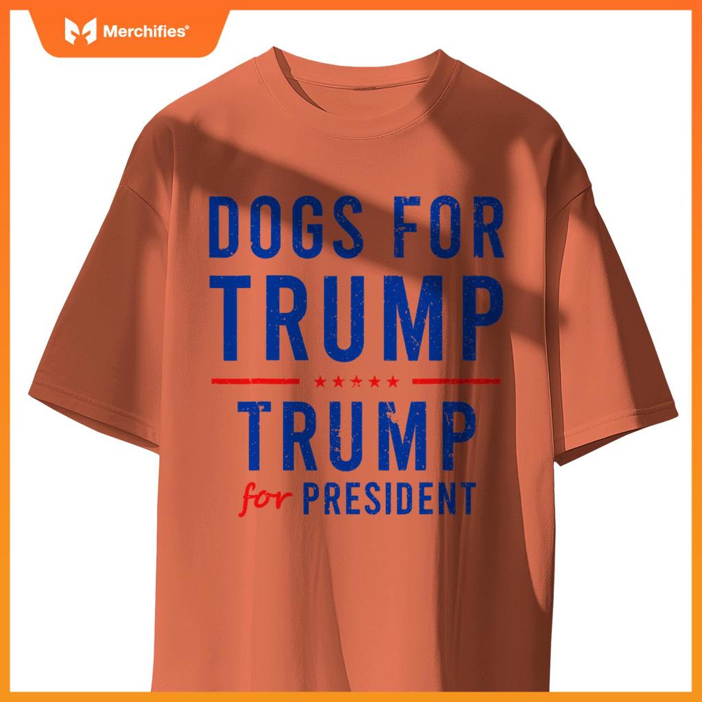 Dogs For Trump USA Election Presidential Debate T-Shirt