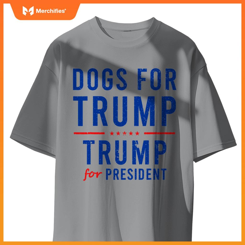 Dogs For Trump USA Election Presidential Debate T-Shirt