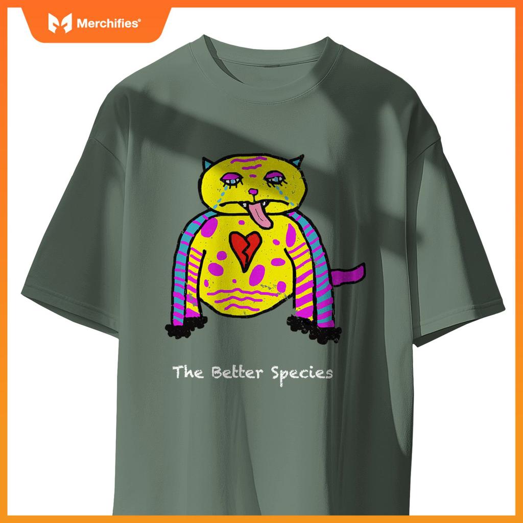 Dogs, Pitbulls, Bulldogs, Colorful, Creative, Original Art T-Shirt