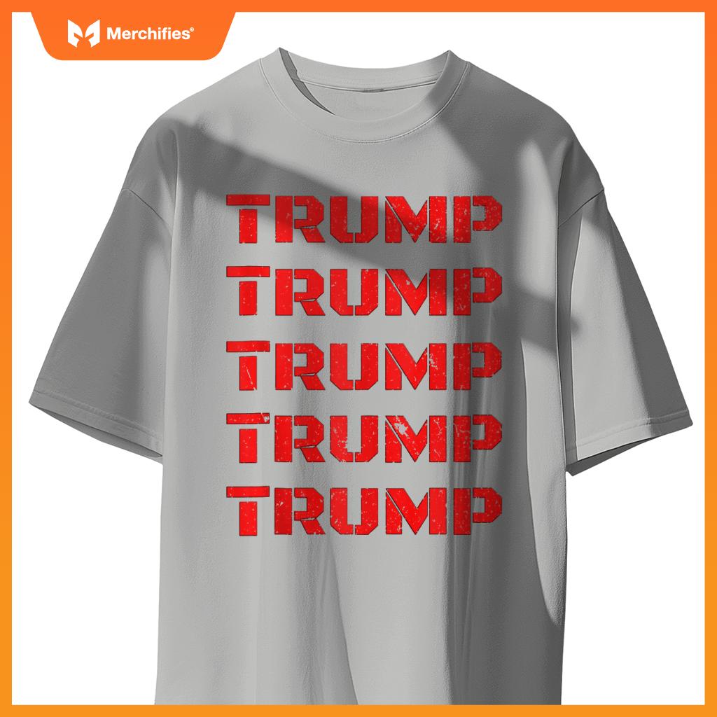 Donald Trump 2024 Take America Back American Flag Patriotic T-Shirt