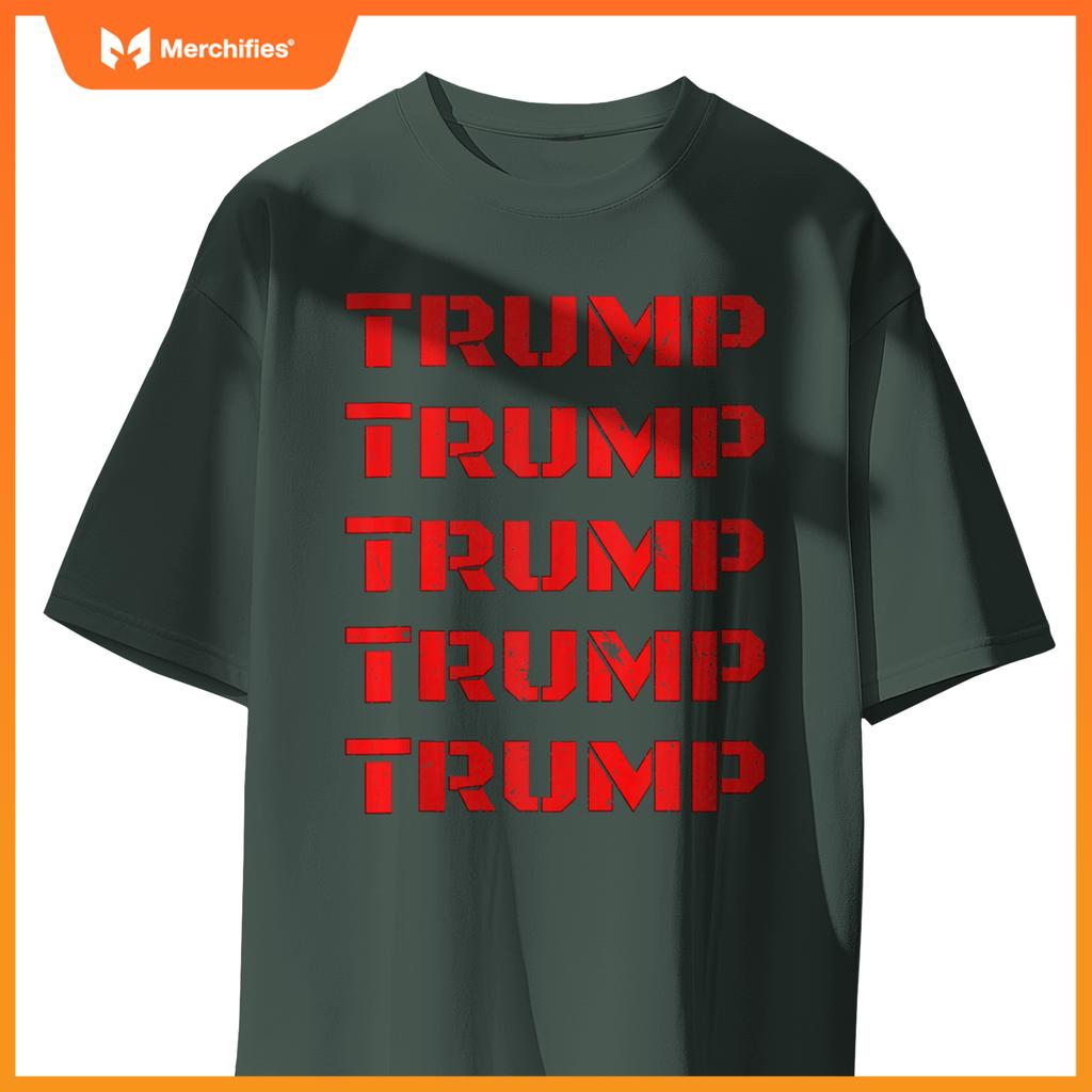 Donald Trump 2024 Take America Back American Flag Patriotic T-Shirt