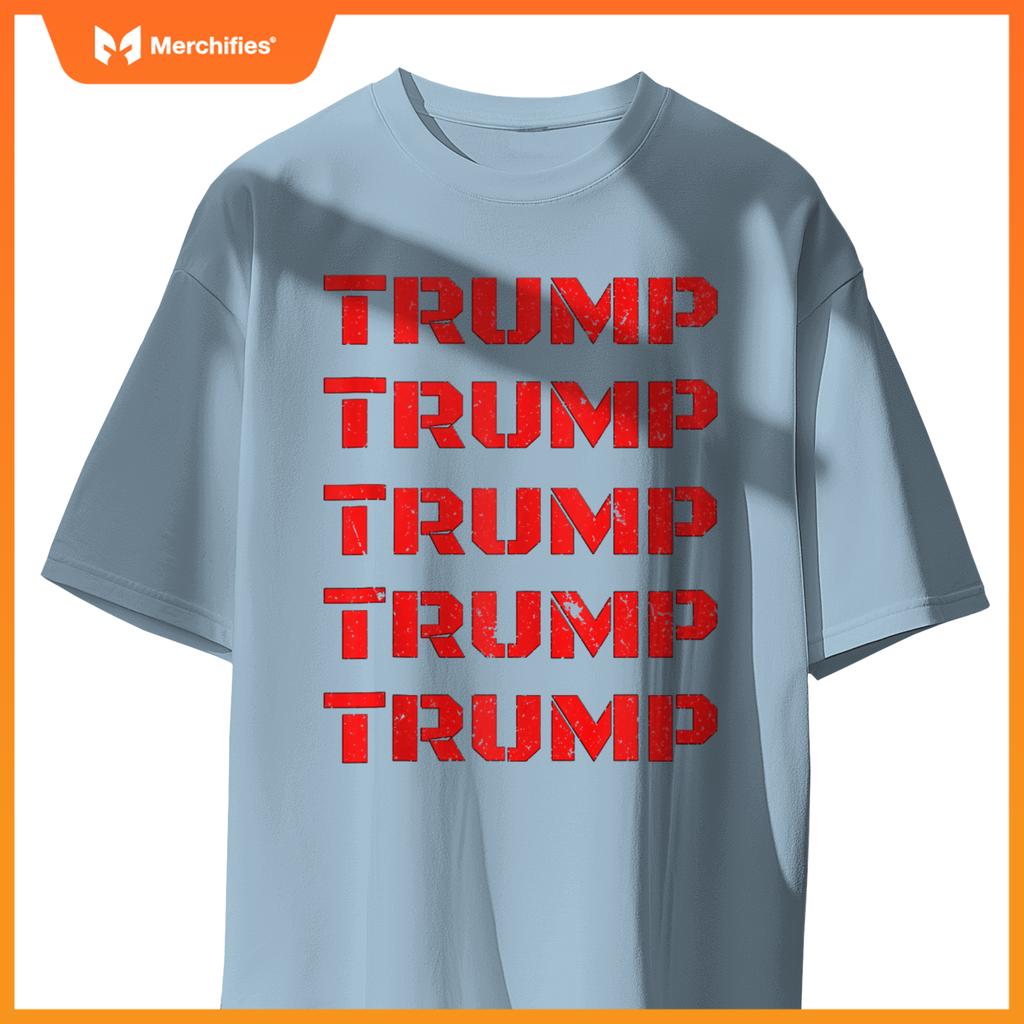 Donald Trump 2024 Take America Back American Flag Patriotic T-Shirt