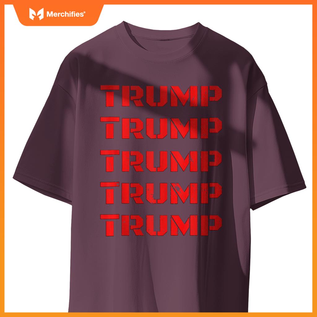 Donald Trump 2024 Take America Back American Flag Patriotic T-Shirt