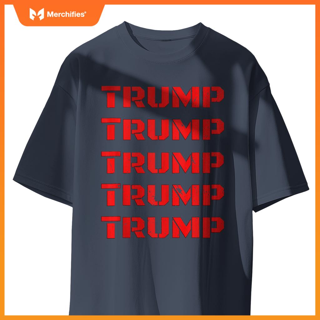 Donald Trump 2024 Take America Back American Flag Patriotic T-Shirt