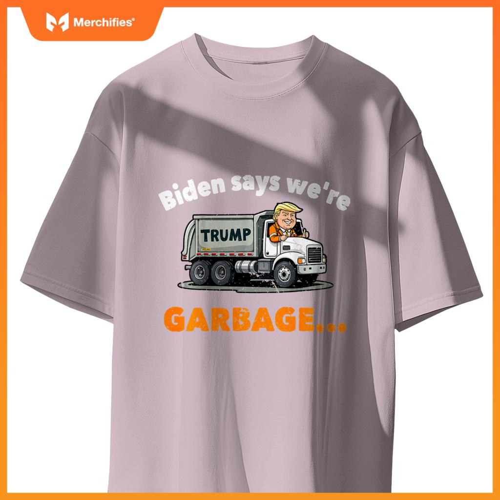 Donald Trump rides a garbage truck T-Shirt