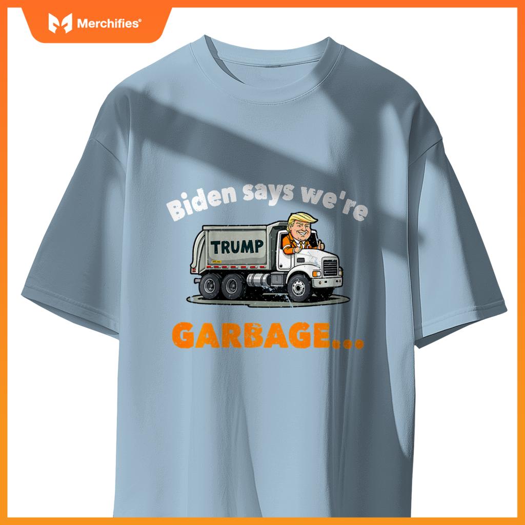 Donald Trump rides a garbage truck T-Shirt