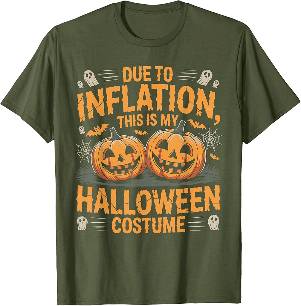 Due to Inflation this is my Halloween Costume Funny T-Shirt