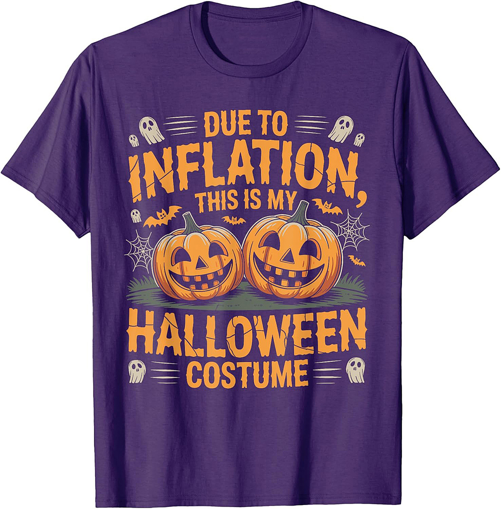 Due to Inflation this is my Halloween Costume Funny T-Shirt