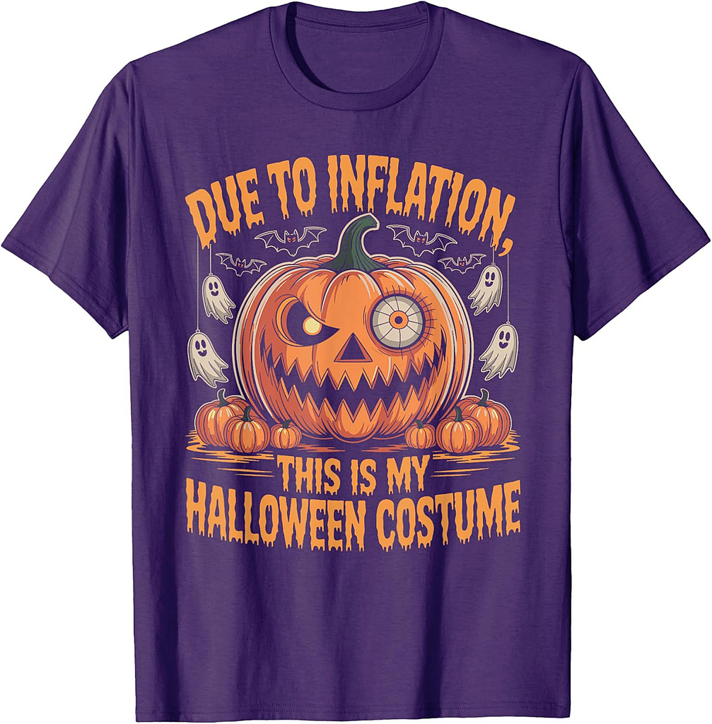Due to Inflation this is my Halloween Costume Funny T-Shirt