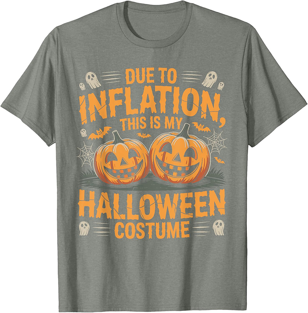 Due to Inflation this is my Halloween Costume Funny T-Shirt