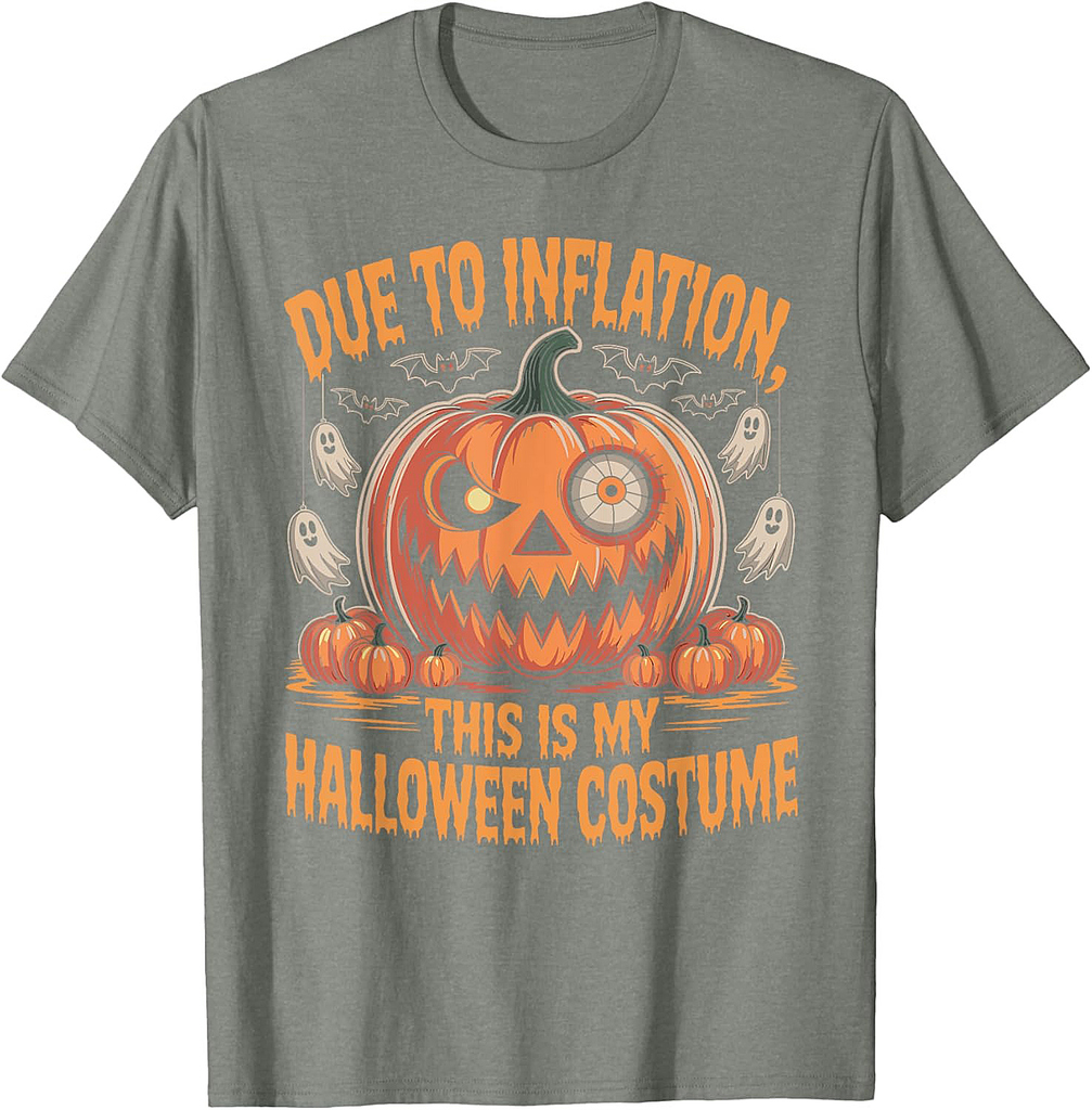 Due to Inflation this is my Halloween Costume Funny T-Shirt
