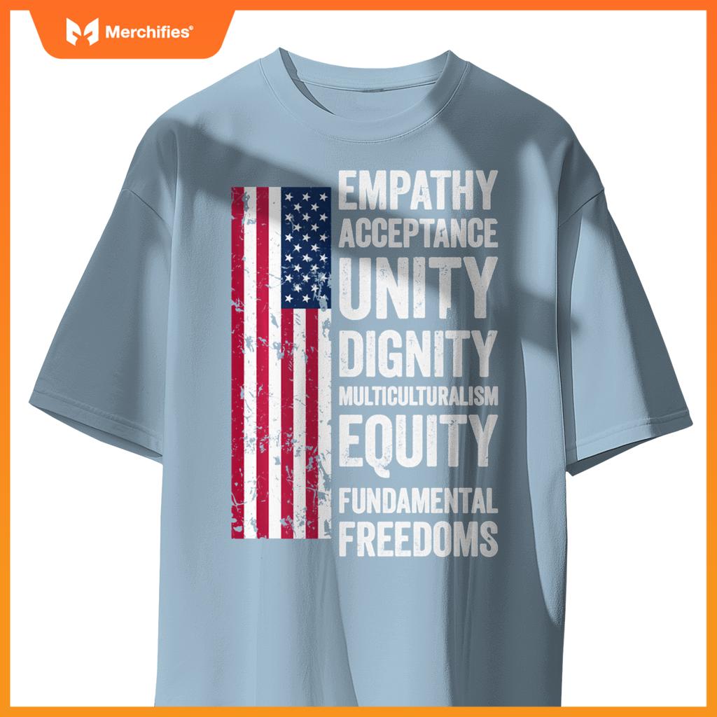 Empathy Acceptance Unity Dignity Multiculturalism Equity
