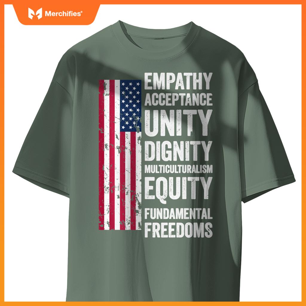 Empathy Acceptance Unity Dignity Multiculturalism Equity