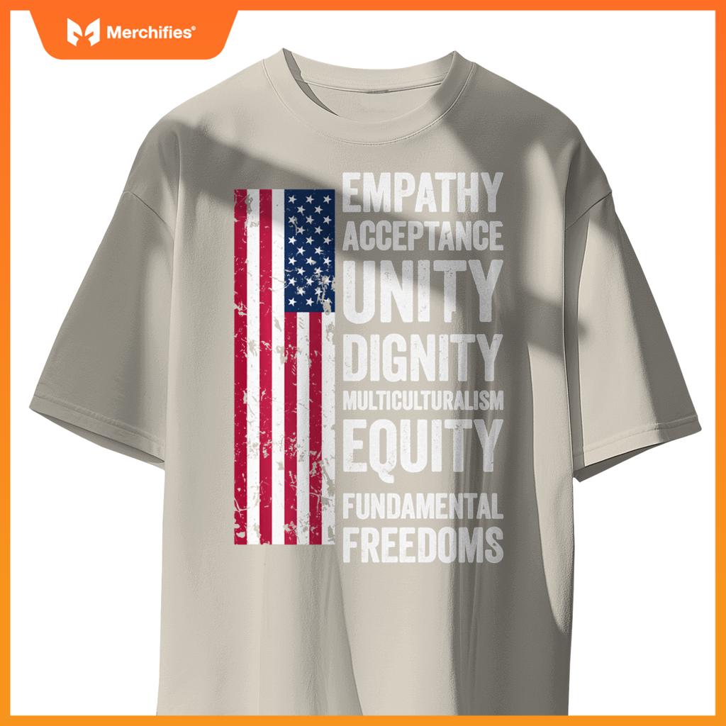 Empathy Acceptance Unity Dignity Multiculturalism Equity