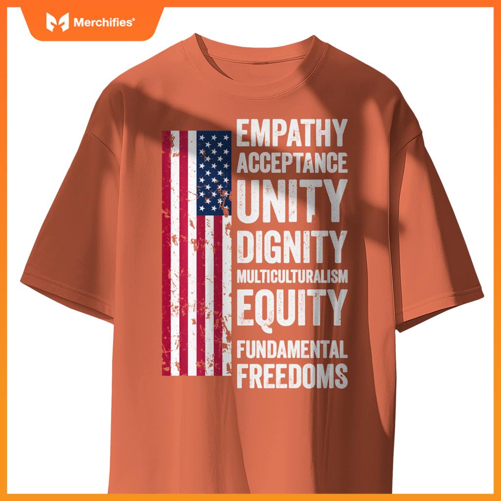 Empathy Acceptance Unity Dignity Multiculturalism Equity