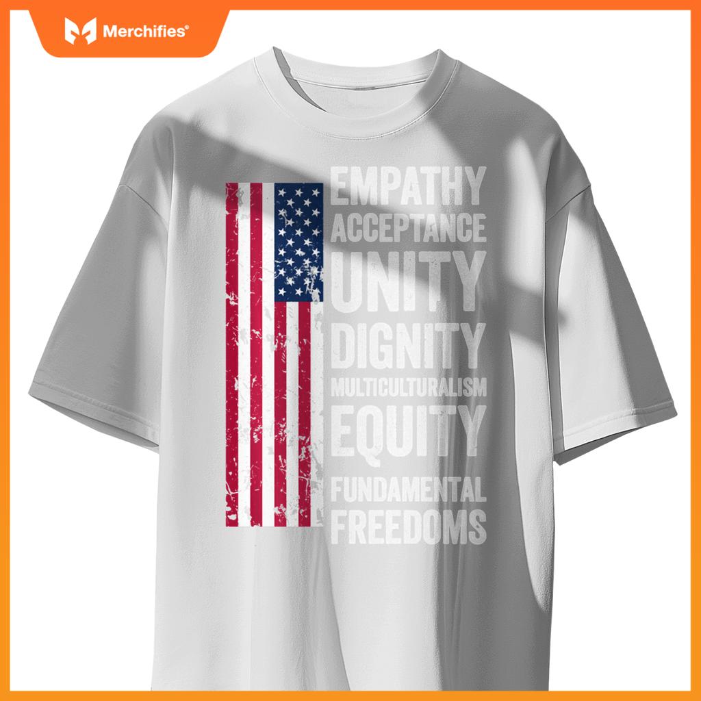 Empathy Acceptance Unity Dignity Multiculturalism Equity