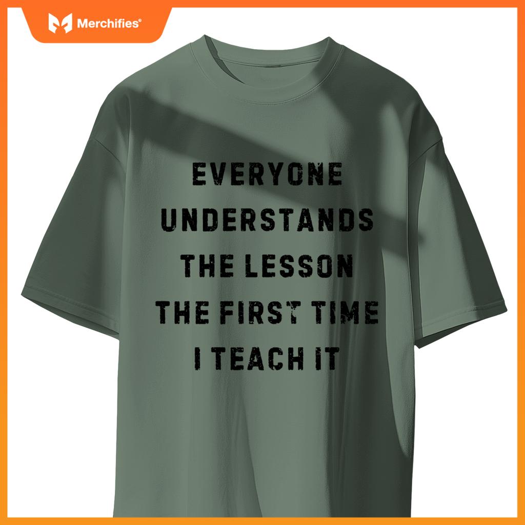 Everyone Understands The Lesson First Time White Lie Party