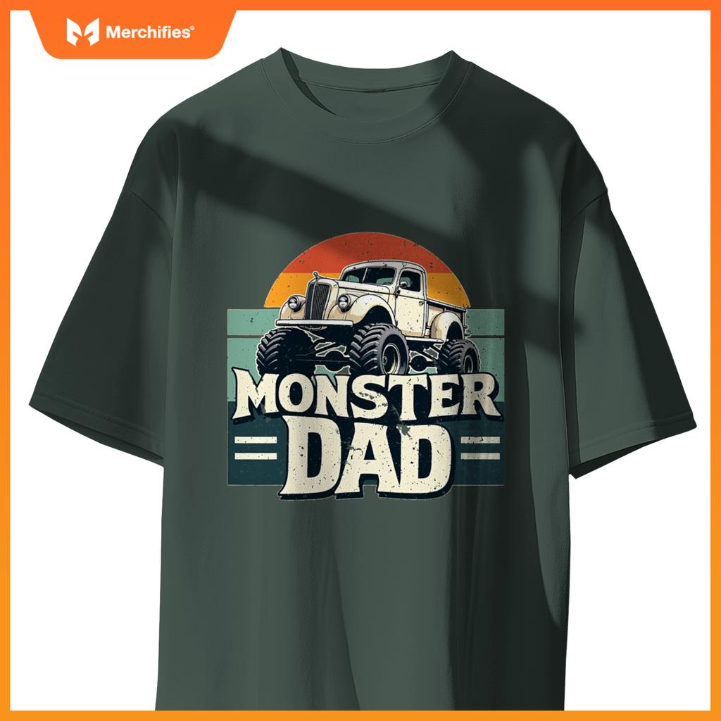 Monster Dad  Off-Road Truck Design T-Shirt