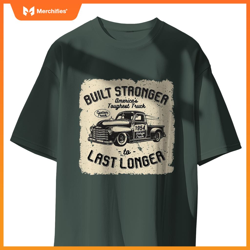 Mb 1954 Truck Birthday Built Stronger To Last Longer T-Shirt