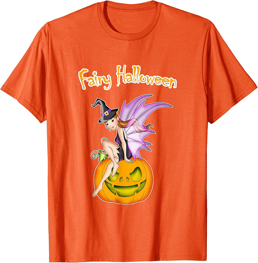 Fairy Halloween for Girls - Pumpkin Fairy Halloween T-Shirt