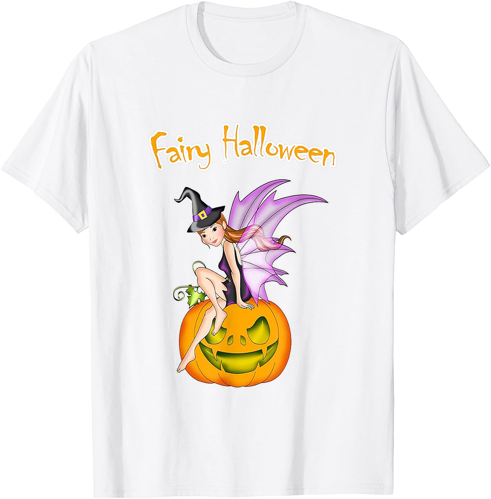 Fairy Halloween for Girls - Pumpkin Fairy Halloween T-Shirt