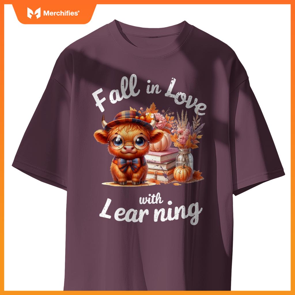 Fall In Love With Learning Teacher Thanksgiving Librarian