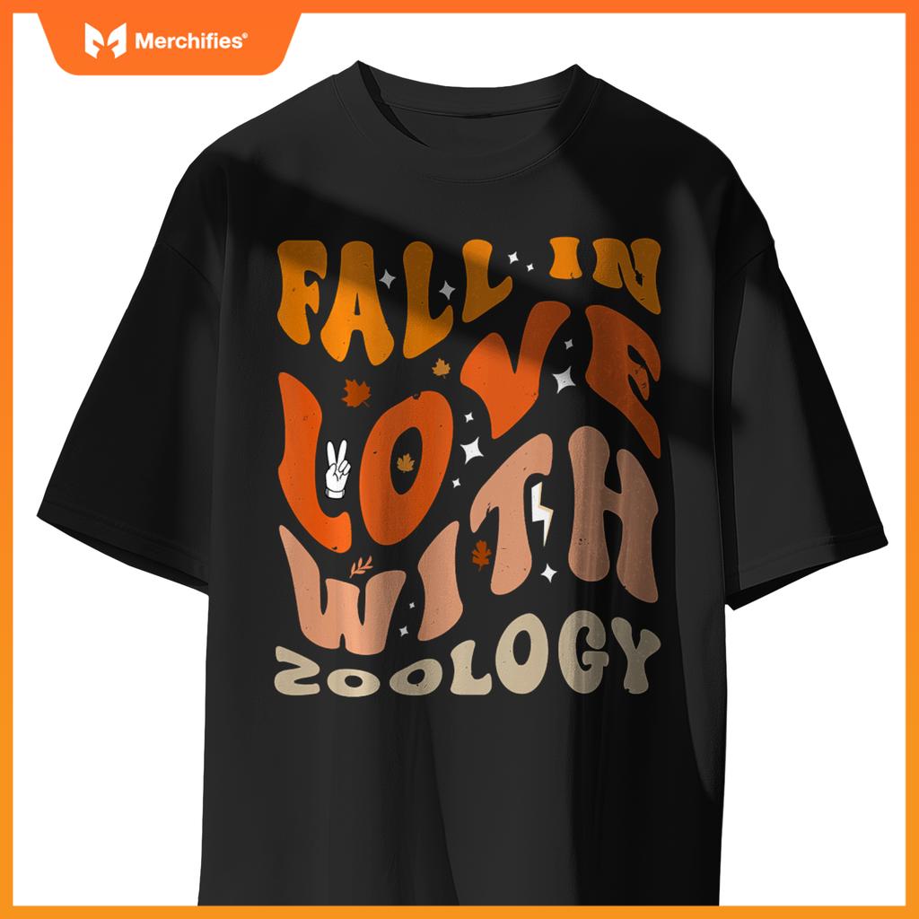 Fall In Love With Zoology Teacher Outfit Groovy Thanksgiving