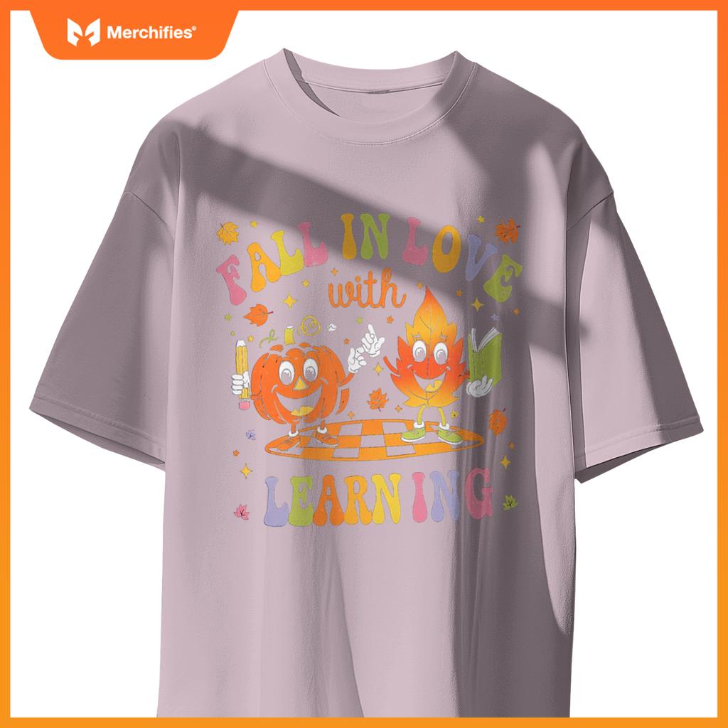 Falling In Love With Learning Autumn Fall Season Teacher