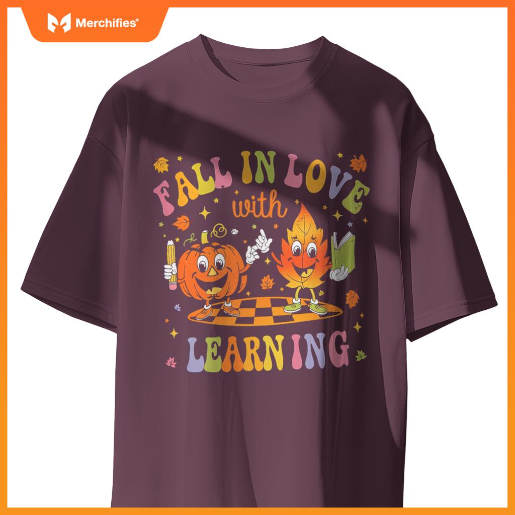 Falling In Love With Learning Autumn Fall Season Teacher