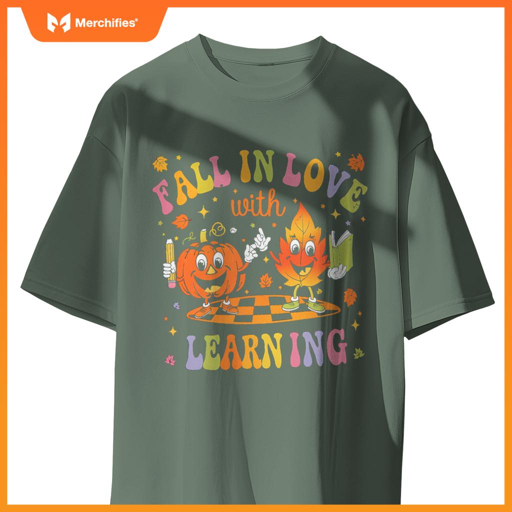 Falling In Love With Learning Autumn Fall Season Teacher