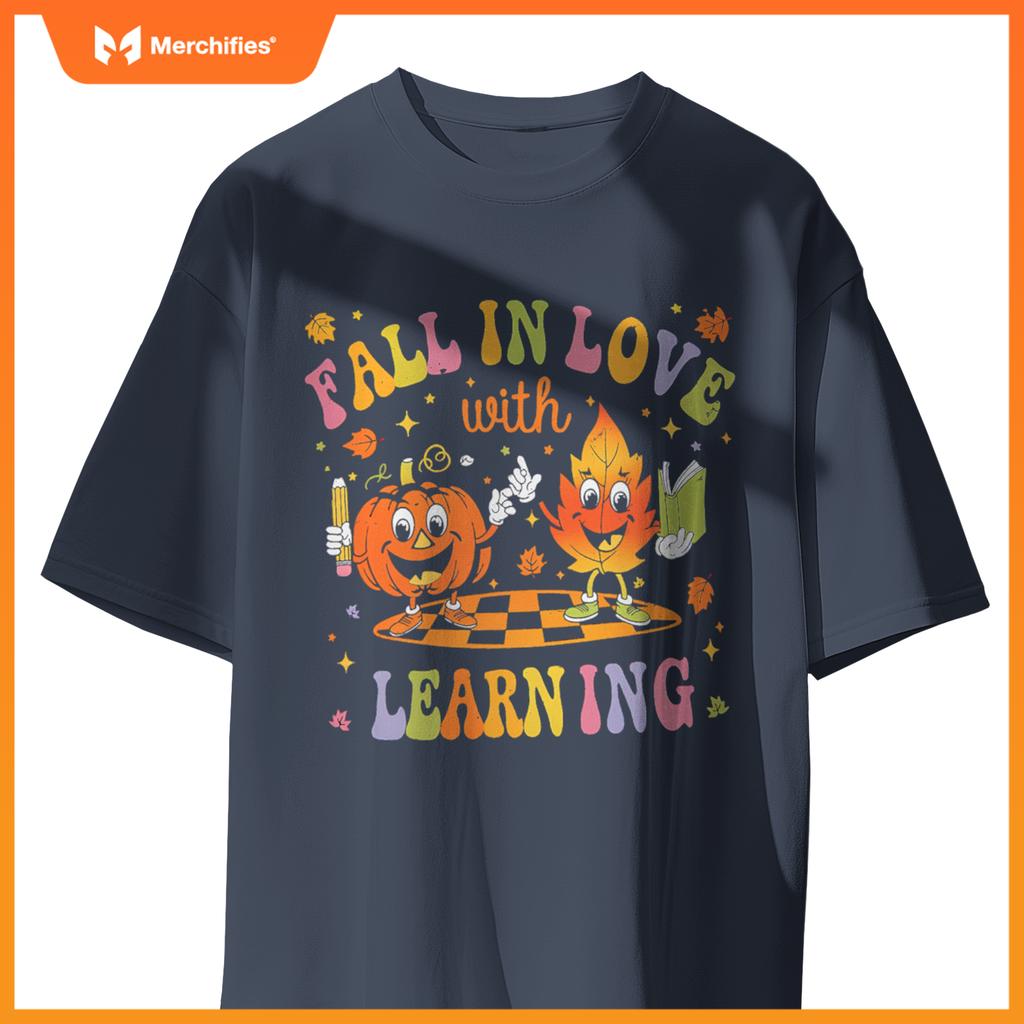 Falling In Love With Learning Autumn Fall Season Teacher