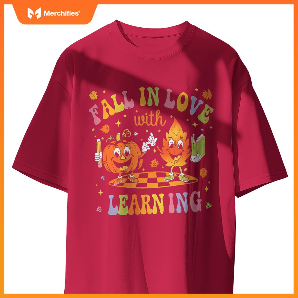 Falling In Love With Learning Autumn Fall Season Teacher