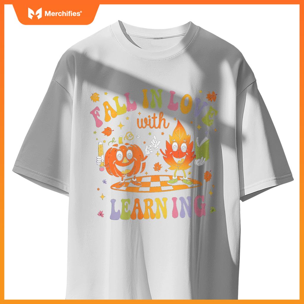 Falling In Love With Learning Autumn Fall Season Teacher