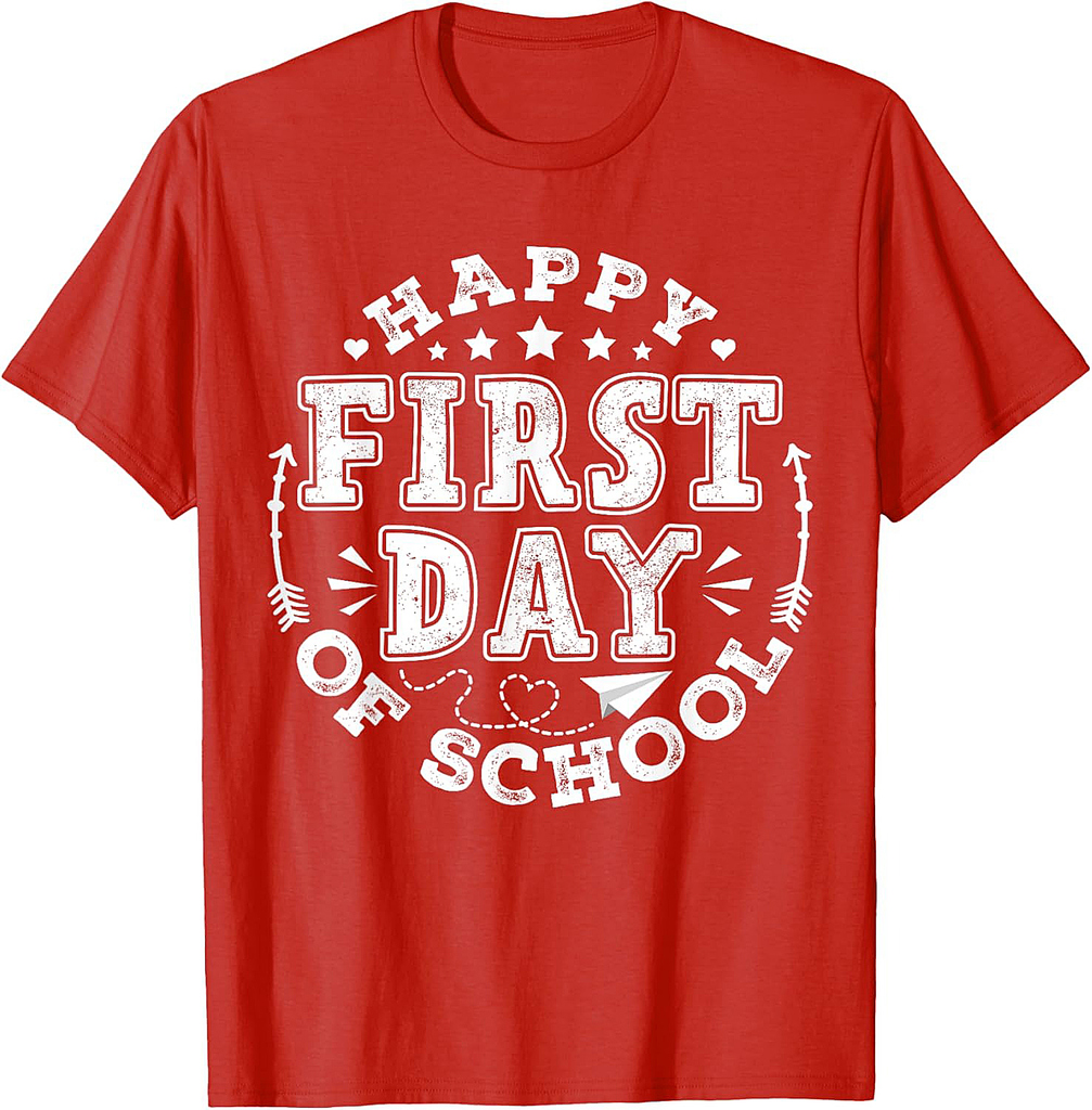 First Day Of School Back To School Teacher T-Shirt