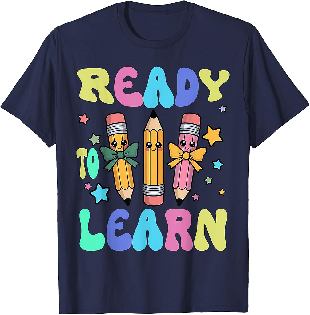 First Day Of School Ready To Learn Back To School Teacher T-Shirt