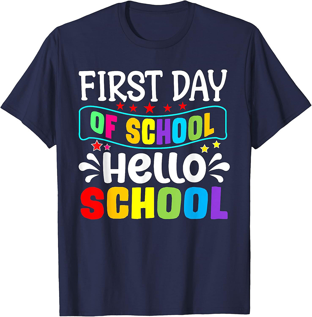 First Day Of School Teacher Welcome Back to School 2024 T-Shirt