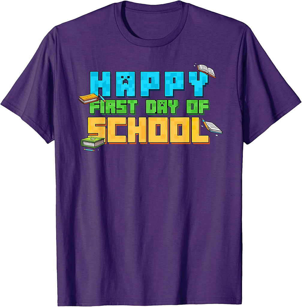 First Day of School Shirts Back to School First Grade Vibes T-Shirt